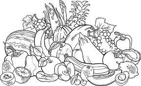 Download Vegetables Coloring Pages Pdf