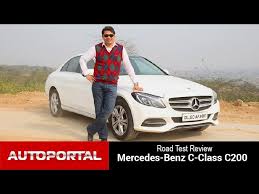 Mercedes Benz C Class C200 Test Drive Review Autoportal Youtube