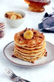 Pancakes A La Banane Recette Facile Del S Cooking Twist Recipe In 2020 Banana Pancakes Easy Banana Pancakes Recipes