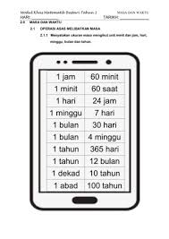 Masa dan waktu standard petang 5. Tahun 1 Masa Dan Waktu Flipbook By Fazianamate Fliphtml5