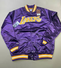 Jerseys shirts & sweaters shorts sleepwear & underwear. Purple Los Angeles Lakers Nba Jackets For Sale Ebay