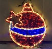 [Hot Item] Hot Sale String Lights Special Motifs 2D Motif Christmas Ball  Light