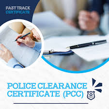 POLICE CLEARANCE – FAST TRACK CERTIFICATE