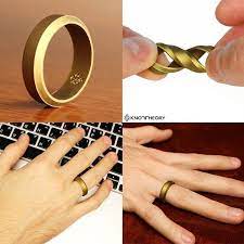 Looking For A Ring Almost The Same As Your Gold Promise Ring Here We Have It We Just La Silicone Wedding Rings Rubber Rings Wedding Silicone Engagement Rings