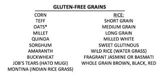 what grains are gluten free how to cook gluten free with