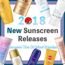 Guide To The Top 20 New Japanese Sunscreen Releases Of 2018