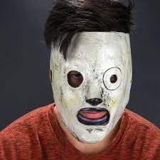 Slipknot Corey Taylor Cosplay Face Mask Latex Adult Unisex Party Halloween  Props