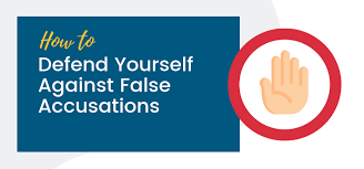 Reply to a demand letter defending or denying the allegations made. How To Defend Yourself Against False Accusations Sfvba