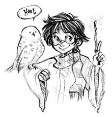 Dibujos Para Colorear De Harry Potter Kawaii