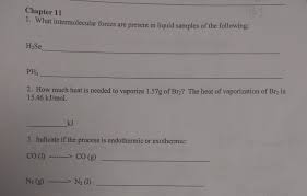 Among guides you could enjoy now is intermolecular forces pogil answers below. What Intermolecular Forces Are Present In H2se