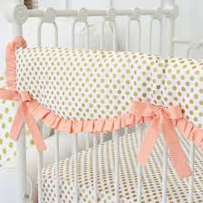 The baby boutique you've been looking for! Crib Rail Covers Crib Rail Cover Coral And Gold Baby Bed