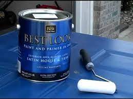 Doing a side job i painted 2 metal doors, customer god rest oleum oil based paint for metal doors. Do It Yourself Repainting Steel Entry Doors Youtube