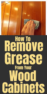 Maybe you would like to learn more about one of these? How To Remove Grease From Wood Cabinets Wood Cabinets Cleaning Hacks Clean Kitchen Cabinets