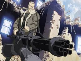 Ghost In The Shell Stand Alone Complex Solid State Society 3d Batou From Ghost In The Shell Doing What He Does Best Ghost In The Shell Anime Anime Ghost