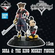 Welcome to the official #kingdomhearts twitter page! Kingdom Hearts Bandai Ichiban Kuji Sora Der Konig Mickey Figur Set Ebay