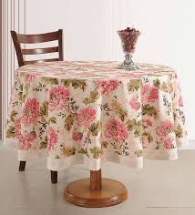 Flower waterproof table cloth floral digital printed 6ft rectangular wedding table cloths textile for wedding. Buy Floral Pattern Cream Cotton 60x60 Inch Table Cloth By Swayam Online Table Cloths Table Cloths Furnishings Pepperfry Product