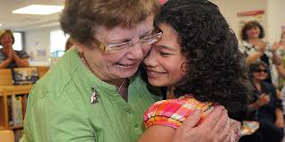 PHOTOS: Pen pals meet in Mendon