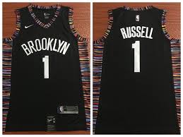 Home air jordans brooklyn nets air jordan 1 2018 city edition pays tribute to biggie. Nba Nets 1 D Angelo Russell Black 2018 19 City Edition Swingman Nike Men Jersey