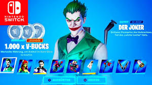 647 323 просмотра 647 тыс. Das Letzter Lacher Paket 1000 V Bucks Einlosen Joker Mehr Fortnite Nintendo Switch Deutsch Youtube