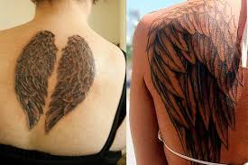 Get a free custom angel wings tattoo design quote: Angel Wing Tattoos Tattoo Ideas Designs Meaning Behind Angel Wing Tattoo Designs Tattoo Me Now
