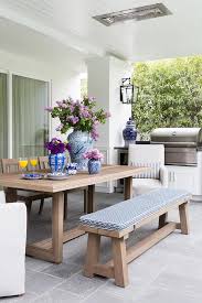 Save to favorites zuma outdoor upholstered bench. Teak Outdoor Dining Bench Design Ideas