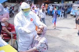 Rapid Test Dan Swab Test Di Pasar Perumnas Klender