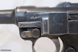 The description mentioned a german patent no. Wwi 1917 Dated Erfurt Arsenal P08 Luger Pistol