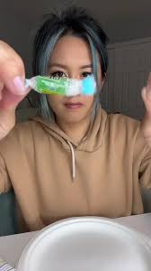 Making Lime Jolly Rancher Bubbles Experiment