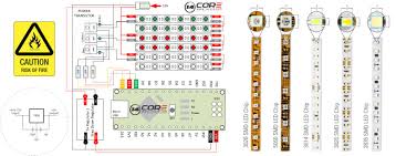 In order to safely program our board, disconnect the vin all you need to change is the data_pin variable so that it matches pin 13, and the num_leds variable to define how many leds are in the strip you are using. Wiring 3014 3020 2835 5050 Analog Led Strip With Mcu 14core Com