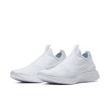 Nike Epic Phantom React Flyknit Men S Running Shoe White Nike Running Shoes Women White Shoes Men Running Shoes For Men