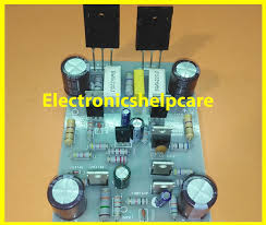 Este é o design do circuito do amplificador de. Transistor Circuit Diagram Of 2sa1943 And 2sc5200 Electronics Help Care