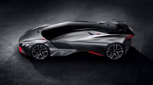 1920x1080 Wallpaper Peugeot Vision Gran Turismo Concept Black Side View Peugeot Custom Cars For Sale Custom Cars Paint