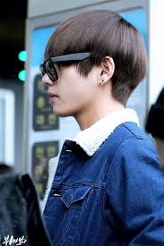 V Taehyung Bts V Hair Blue Hair Bts V