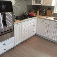 Pure white painted birch door. Cabinet Painting In White Plains Ny Adding New Updated Kitchen Style A G Williams Painting Company