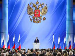 Президент владимир путин выступил с ежегодным посланием федеральному собранию. Rvi Vf W Sh Wm