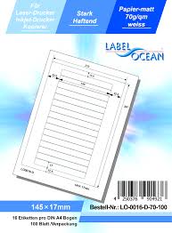 Zahlen von 1 bis 100. Etiketten Klebeetiketten Din A4 Weiss 58x48mm Laser Inkjet Kopierer 500 Blatt Collabs Com Br