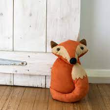 Foxy Doorstop Rigby And Mac Beginner Sewing Projects Easy Sewing Projects For Beginners Sewing Projects