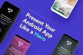 Download Samsung Galaxy S8 Mockups In Device Mockups On Yellow Images Creative Store PSD Mockup Templates