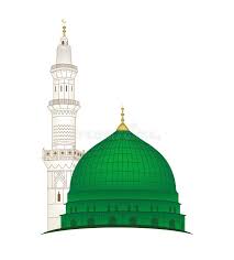 Contoh desain kartu undangan pernikahan eksklusif full colour emas hitam. Masjid Nabawi Madina Tun Nabi Im Grauen Hintergrund Vektor Abbildung Illustration Von Grun Gott 160702294