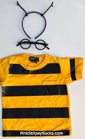 It is the bee costume that many parents cause a lot of difficulties. 2 Diy Duct Tape Bug Costumes Bee Costume Diy Bee Costume Bug Costume