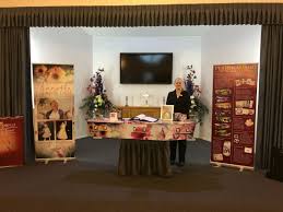 Abraham S Funeral Home Open Day Display Personalisation Caskets Service Sheets Bookmarks And Banners With In House Graphic Des Funeral Home Design Home