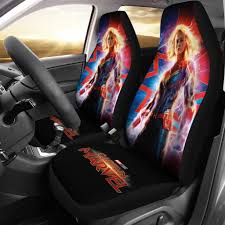 Captain Marvel Carol Danvers Car Seat Covers Lt03 Gear Wanta Car Seats Carseat Cover Captain Marvel Carol Danvers