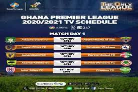 Premier league 2021/2022 schedule, premier league 2021/2022 fixtures, upcoming matches. Ghana Premier League 2020 2021 Season Fixtures Dates And Times The Score Nigeria
