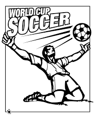 World Cup Soccer Coloring Page Free Printable Coloring Pages For Kids They're great for all ages. world cup soccer coloring page free