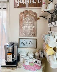 All of our cups are made to order! 40 Creative And Inviting Coffee Bar Decor Ideas