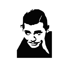 Clark Gable TALLAS GRANDES Plantilla mylar reutilizable o plantilla  autoadhesiva Personajes famosos Actor de cine Estrella