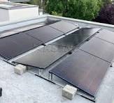 No penetration easy install solar ballasted roof mounting ...