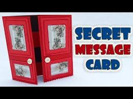 If you aren't sure which youtube crafts to check out first, you've come to the right place. How To Make Secret Message Card Instructables