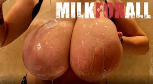 Mega tits milking