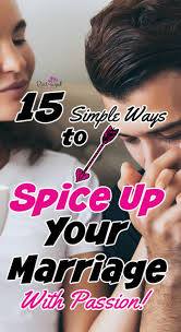 Decide who gets to buy it, and then take here are some more ideas to spice things up in the bedroom. 15 Ways To Spice Up Your Marriage Pint Sized Treasures